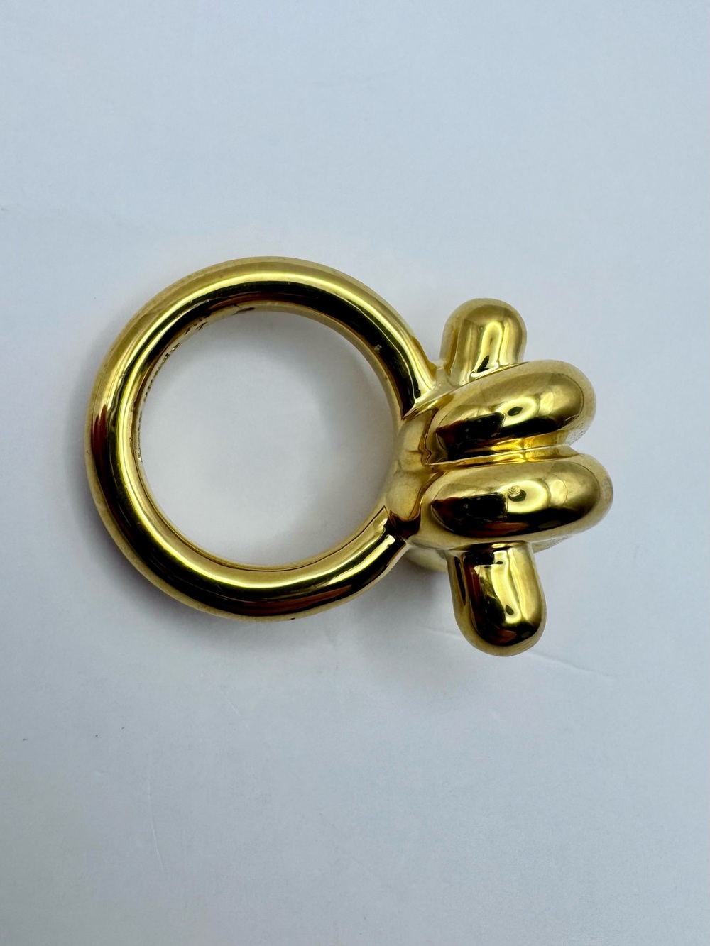 Kate Spade New York Ropes & Knots Ring Gold Tone Size 7 NWT - Picture 7 of 14